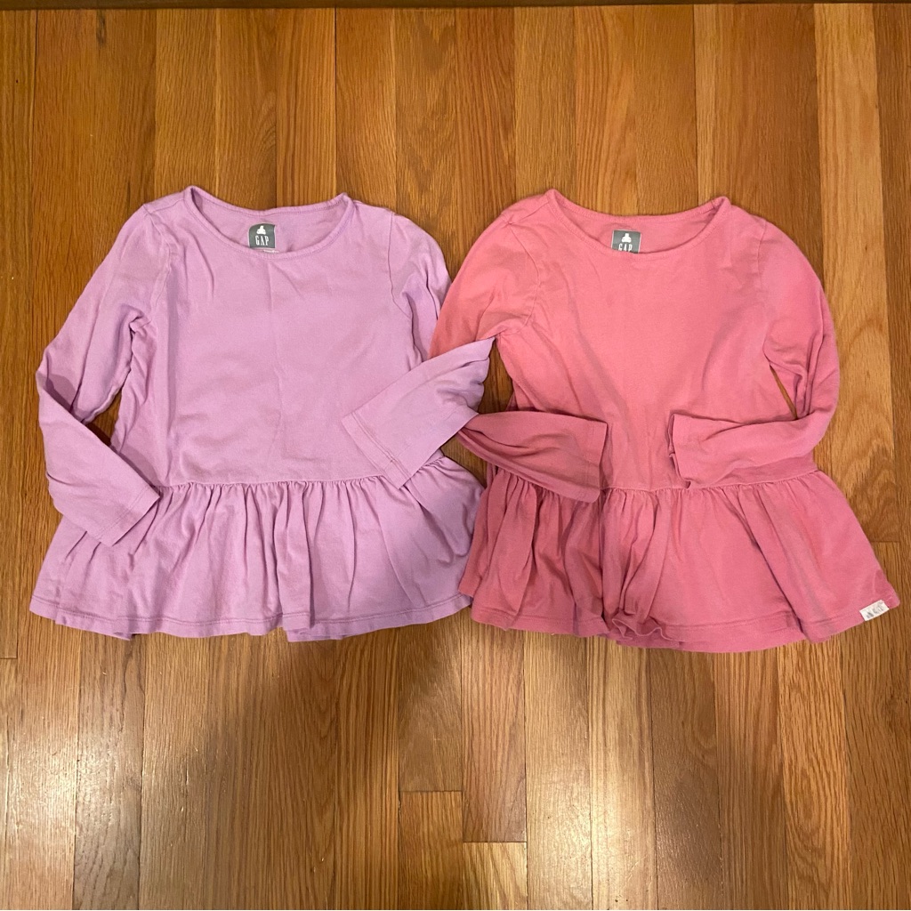 2 Gap Peplum Tops